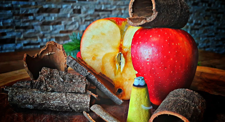 Räucherkerzen Apfel-Zimt